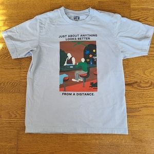 Uniqlo Haruki Murakami Pinball 1973 T-Shirt XS